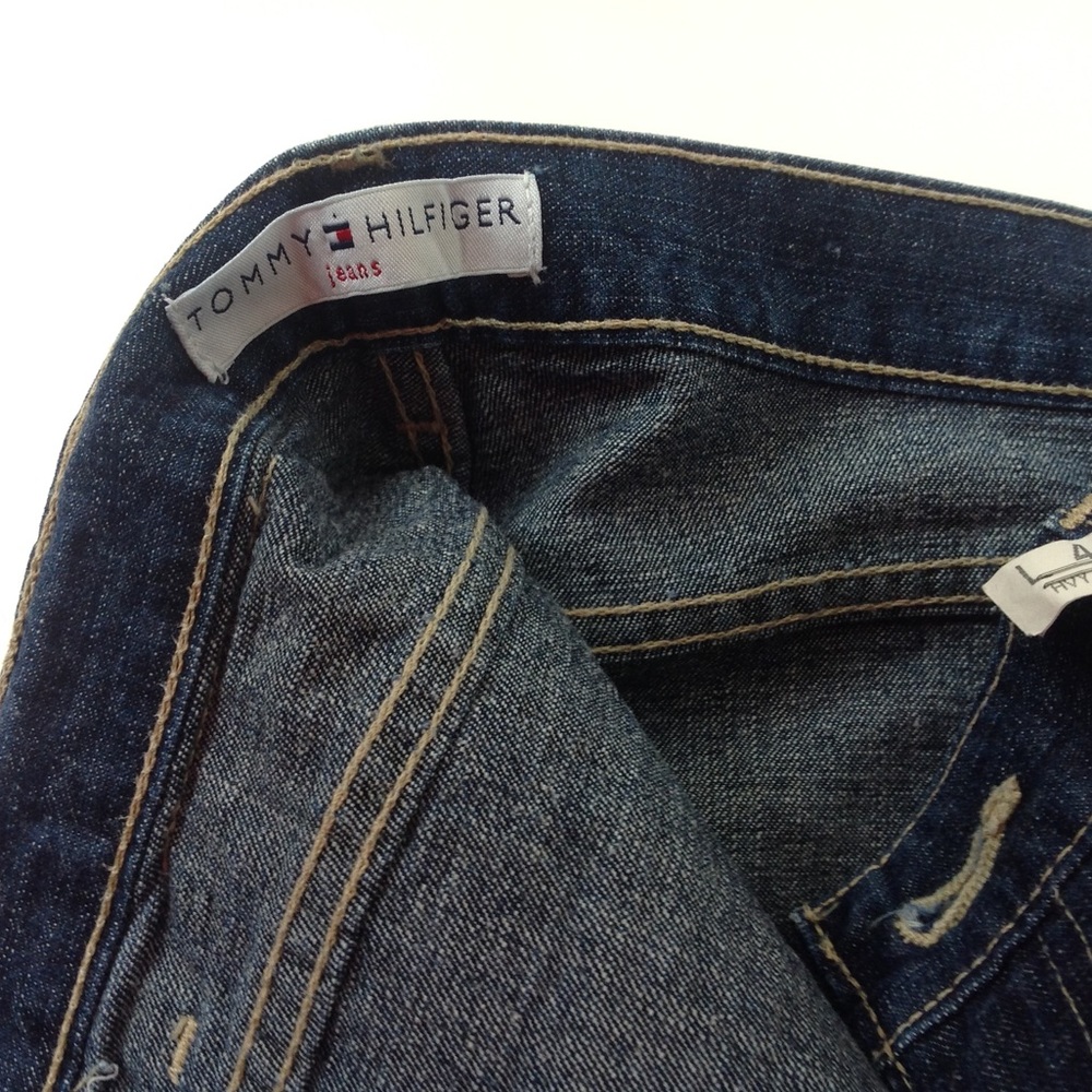 Tommy Hilfiger Denim Jeans Vintage Leather Patch - Picture 3 of 3